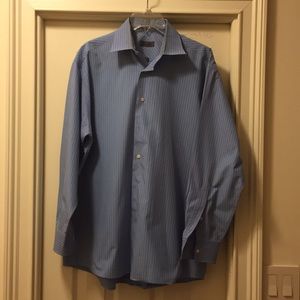Men’s button down shirt. Calvin Klein. Blue